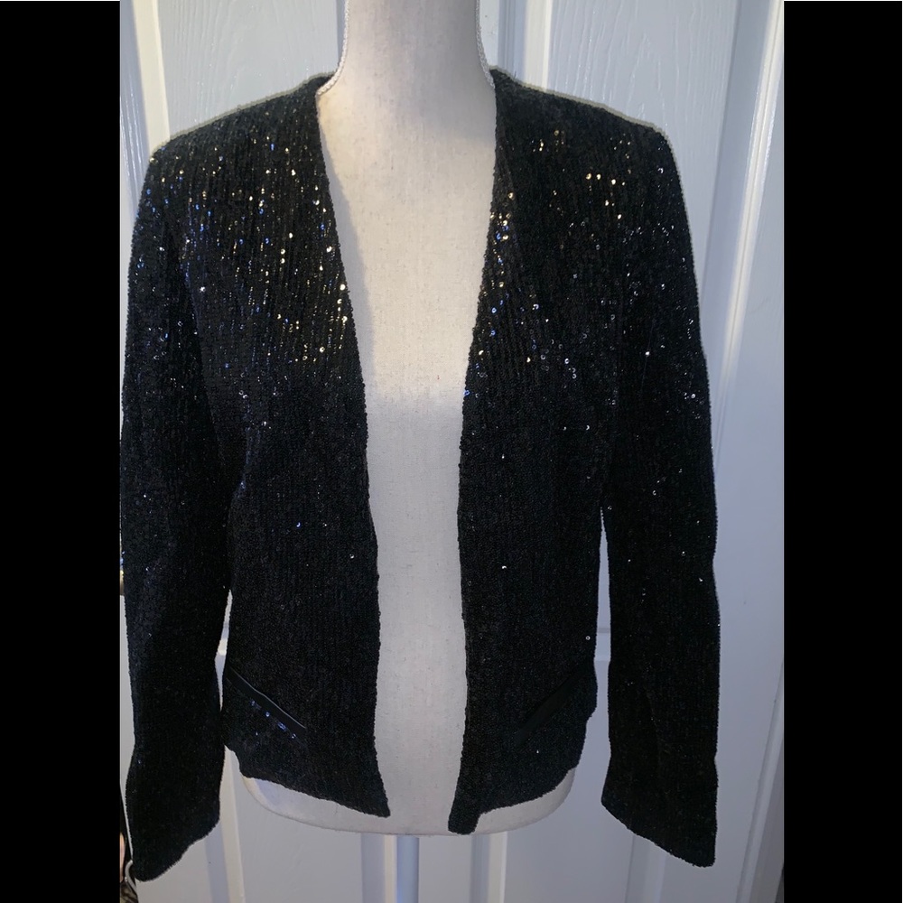 MAJE SEQUINS JACKET